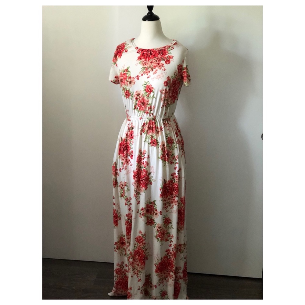 Floral Print maxi dress
